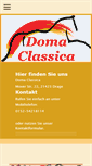 Mobile Screenshot of doma-classica.com